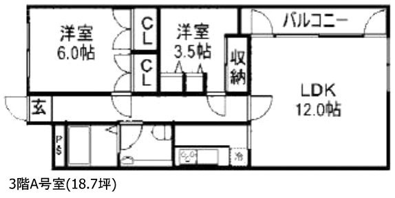 ARBOSA 間取り図