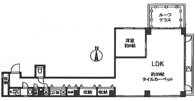 HERMES(ヘルメス)ビル301 間取り図