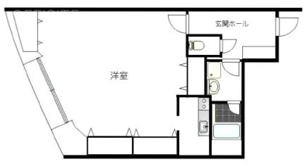 イースト六本木ビル505 間取り図