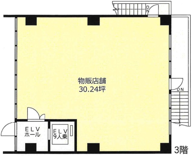 MANA表参道3F 間取り図