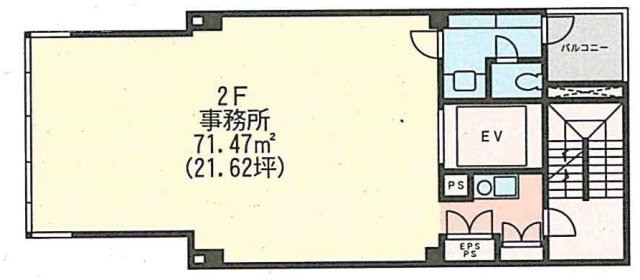 VORT麹町Ⅱ2F 間取り図