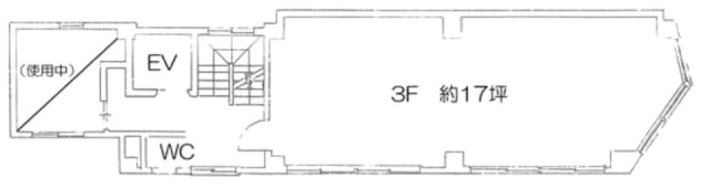 コンワセンタービル3F 間取り図