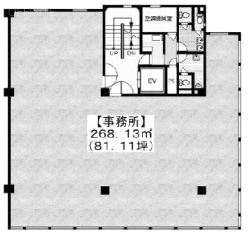 錦町一丁目ビル2F 間取り図