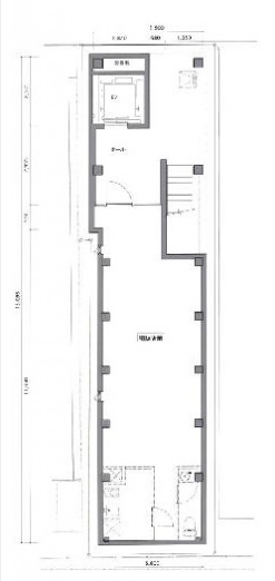GINZA MIYAKOビル2F 間取り図