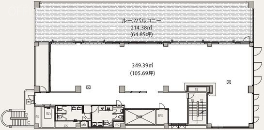 Tokyo Monnaka Village7F 間取り図