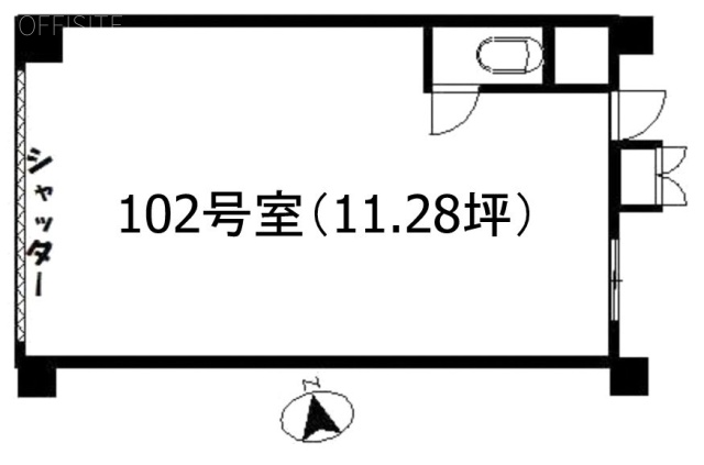 池袋ダイカンプラザ102 間取り図