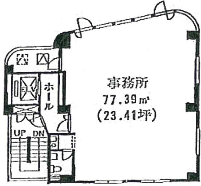 松本ビル3F 間取り図