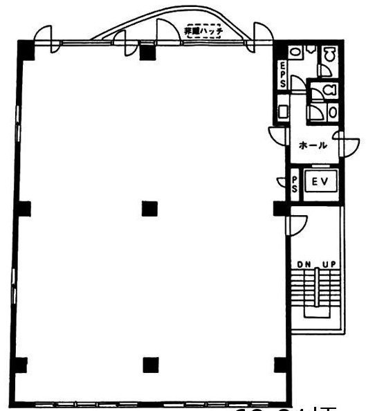 桜新町駅前ビル6F 間取り図