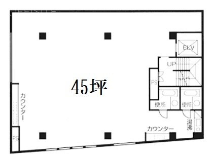 一番町ビル3F 間取り図