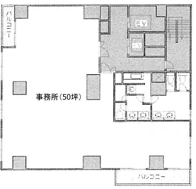新宿ビル4F 間取り図
