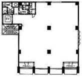 ユニゾ原宿(原宿325)ビル2F 間取り図