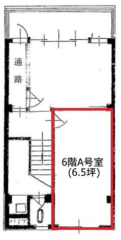 第二東成ビルA 間取り図