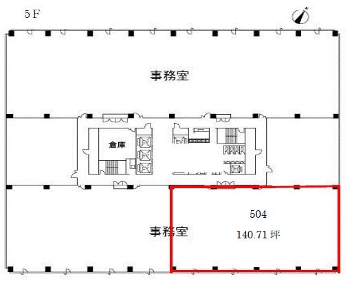 ST西葛西ビル504 間取り図