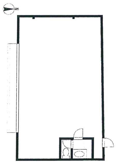 千葉街道テナントビル1F 間取り図