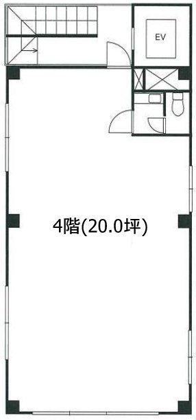 さかえビル4F 間取り図