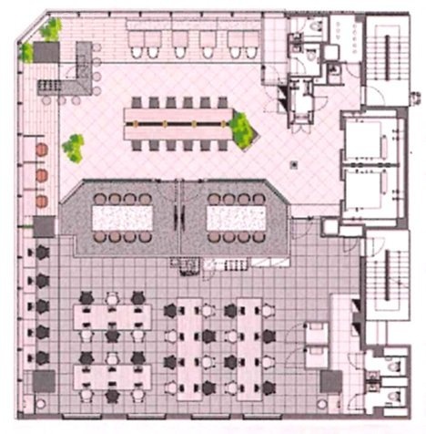 T-PLUS八丁堀4F 間取り図