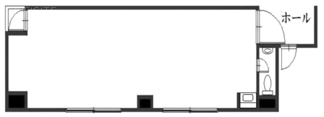 シャルム804F 間取り図