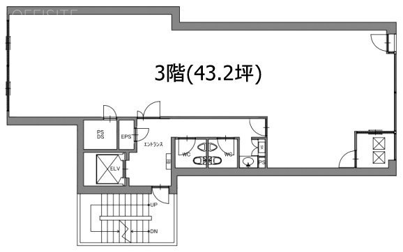 笠原ビル3F 間取り図