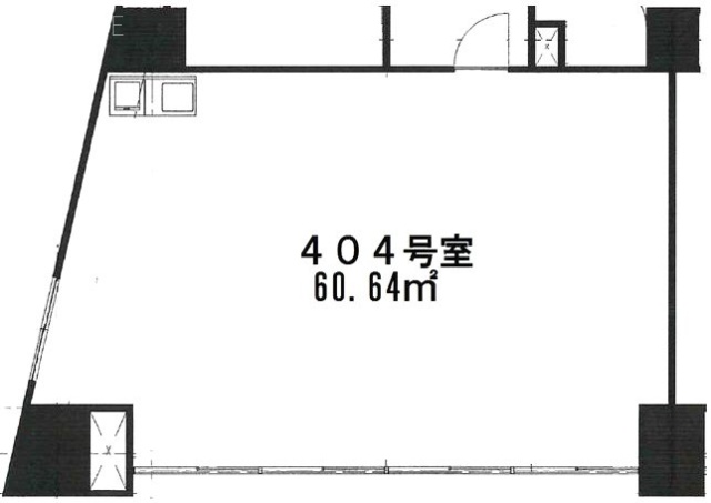 パルムハウス初台404 間取り図