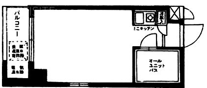 メゾン千代田901 間取り図