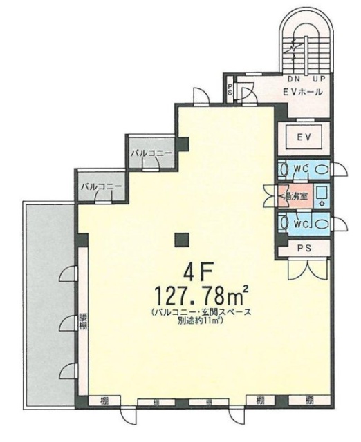 TRUST VALUE 代々木上原4F 間取り図