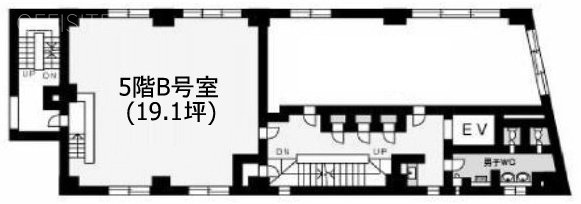 河上ビルB 間取り図