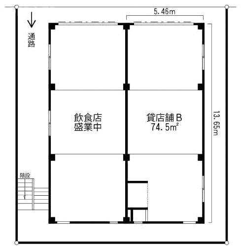 NMビルB 間取り図