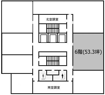 フジモト第一生命ビルディング6 間取り図