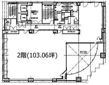 東信商事ビル2F 間取り図