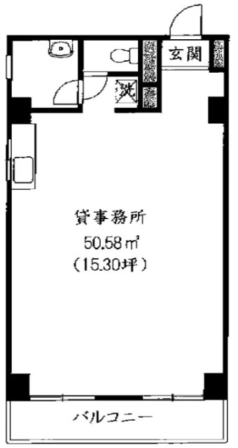 ユニオンビルヂング203 間取り図