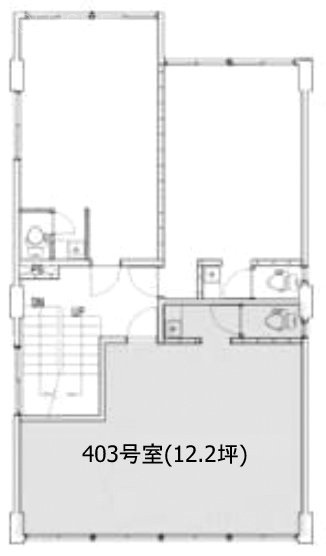 IM互栄大塚ビル403 間取り図