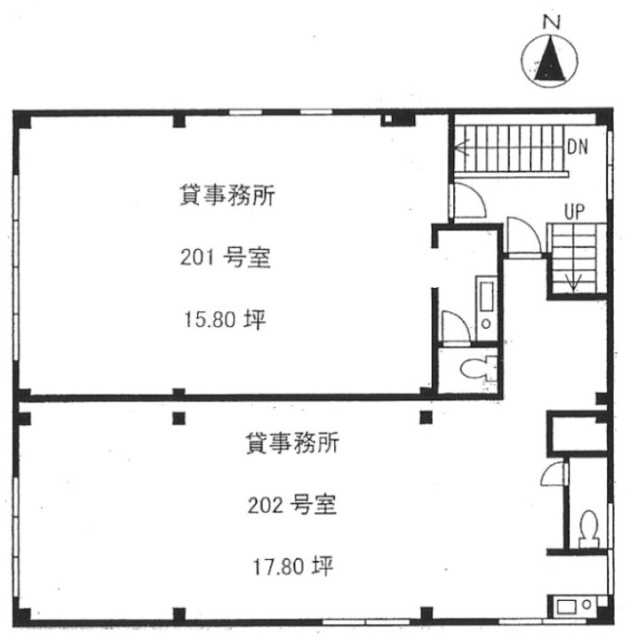 第1オリエントビル201 間取り図