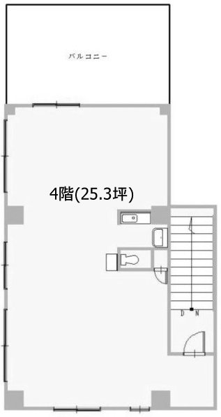 アンジュビル4F 間取り図