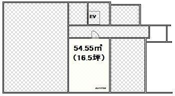 第6・7中野ビルB 間取り図