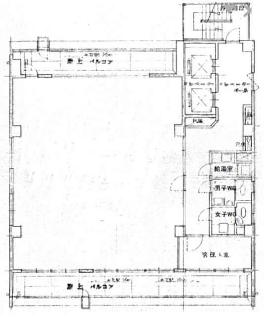 上野一丁目ビル10F 間取り図