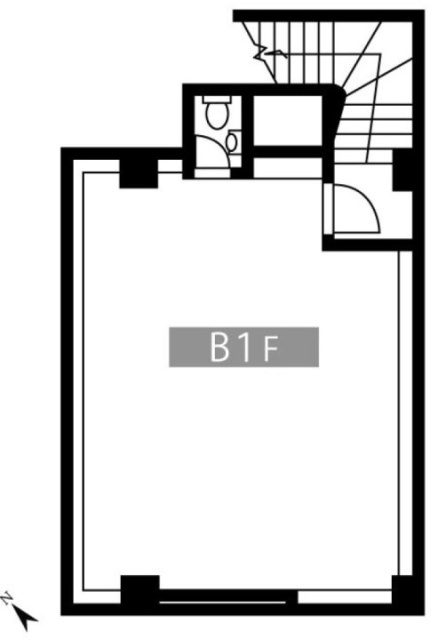 オンデンビルB1F 間取り図