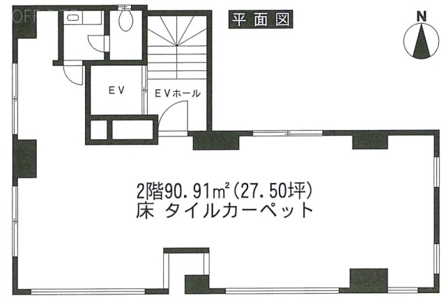 SKセントラルビル2F 間取り図