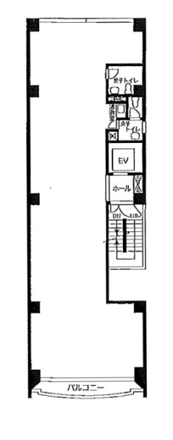 玉川屋ビル3F 間取り図