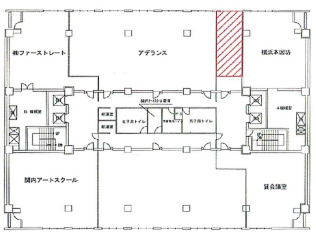 セルテビル9F 間取り図