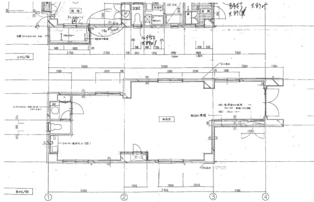 松崎ビル1F 間取り図