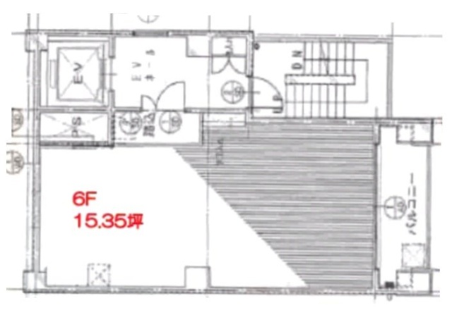 新宿高野ビル6F 間取り図