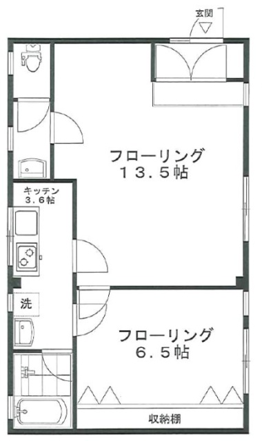 代官山ビル101 間取り図