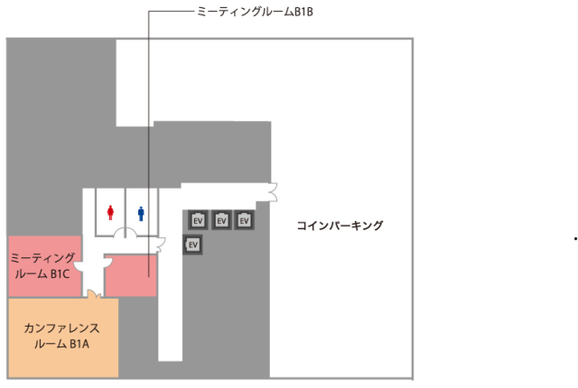 TKP市ヶ谷ビル(TKP市ヶ谷カンファレンスセンター)B 間取り図