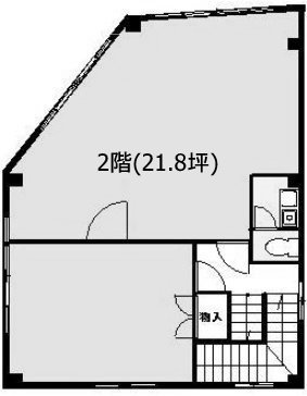 池澤ビル2F 間取り図