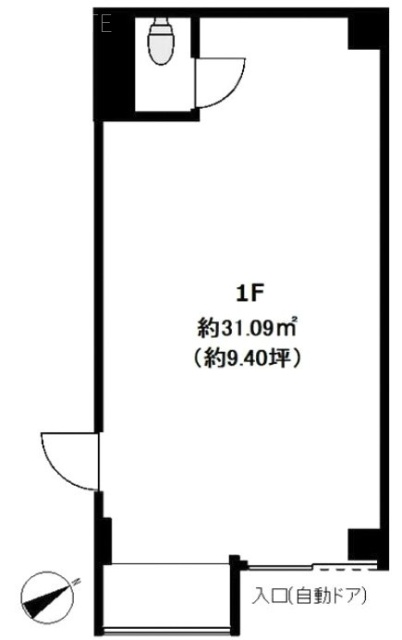 元大ビル1F 間取り図