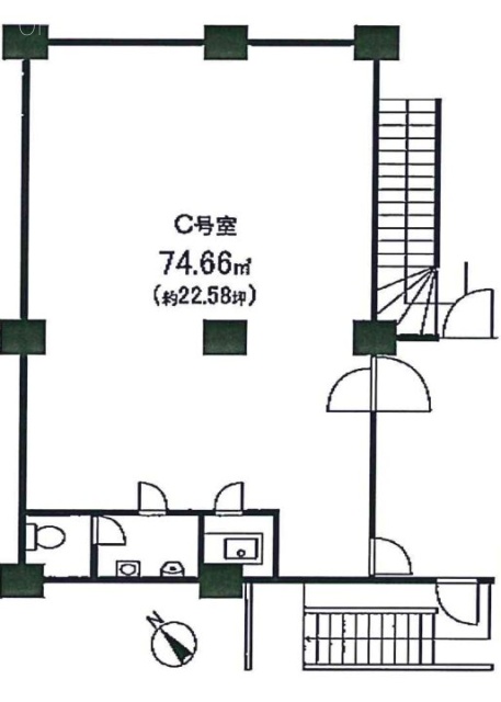 高橋ビルC 間取り図