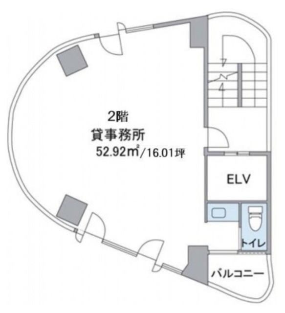 劇団東俳シャトル館2F 間取り図