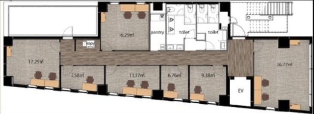 qcp神楽坂305 間取り図