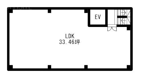 第9大澤ビル4F 間取り図