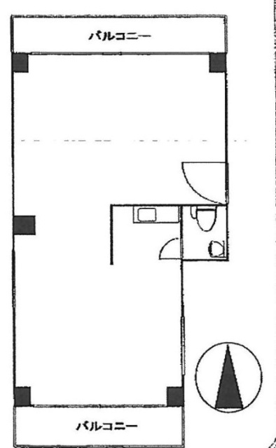 新富町1丁目ビル5F 間取り図